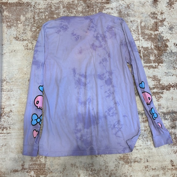 My Melody & Kuromi Purple Wash Long-Sleeve T-Shirt MEDIUM - Picture 3 of 3